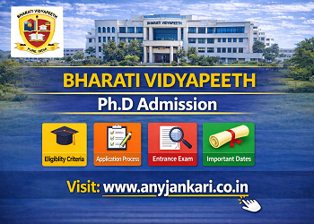 Bharati Vidyapeeth PhD Admission 2026: Entrance Dates, Fees & Seats
