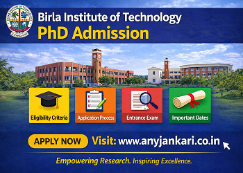 BIT Mesra PhD Admission 2026: Monsoon Session, Fees & Dates