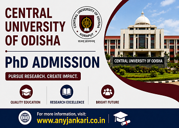 Central University of Odisha PhD Admission 2026: Apply via Samarth
