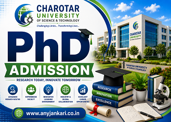 CHARUSAT PhD Admission 2026: Dates, CDET Exam & Eligibility