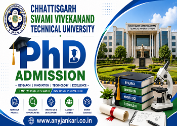 CSVTU Bhilai PhD Admission 2026: Eligibility, Fees, RET Exam & Seats