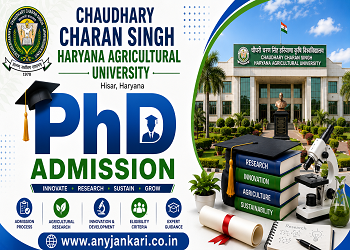 CCS HAU Hisar PhD Admission 2026: Eligibility, Fees, Seats & Application