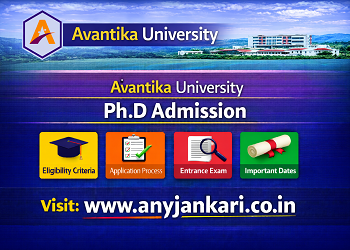 Avantika University PhD Admission 2026: Fees, Dates & Subjects