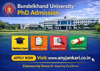 Bundelkhand University PhD Admission 2026: Apply, Fees & CET Exam