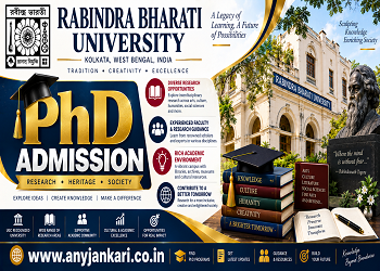 Rabindra Bharati University Ph.D. Admission 2026: Dates, Eligibility & Fee