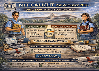 NIT Calicut PhD Admission 2026: Apply Now for Monsoon Semester