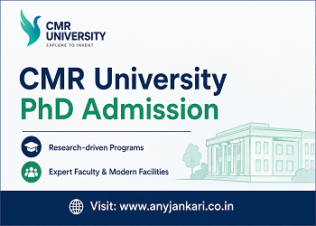 CMR University PhD Admission 2026: Application, Dates & Eligibility