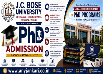 J.C. Bose University PhD Admission 2026: Dates, Fees, Test & Apply