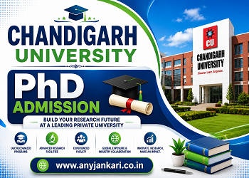 Chandigarh University PhD Admission 2026: Fees, NET Exemption