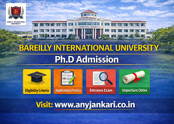 Bareilly International University PhD Admission 2026: Apply Now